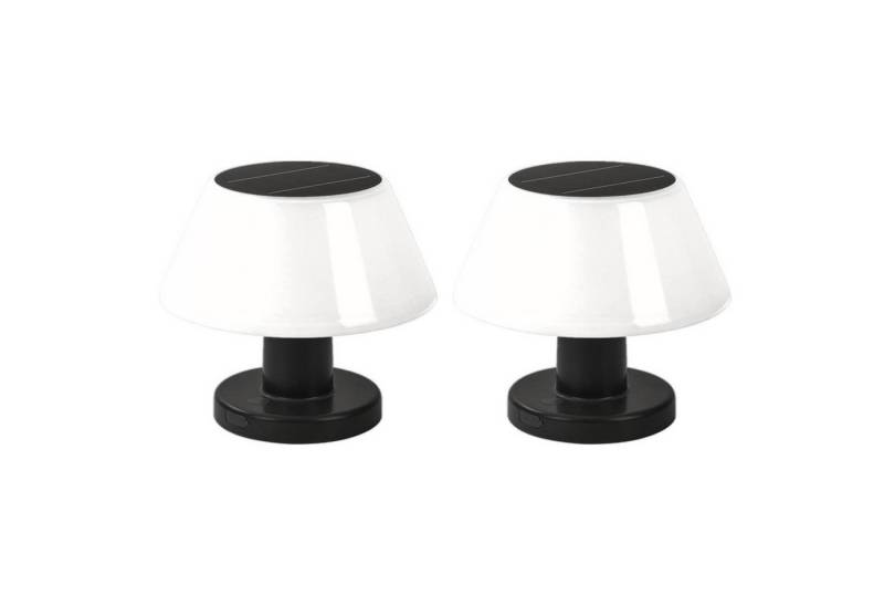 Tukrool Tischleuchte Solar Tischlampe,LED-Lampen für den Außenbereich mit 2 Modi, Warmweiß, Nachttischlampe geeignet für Außenbereich,Garten,Schlafzimmer von Tukrool