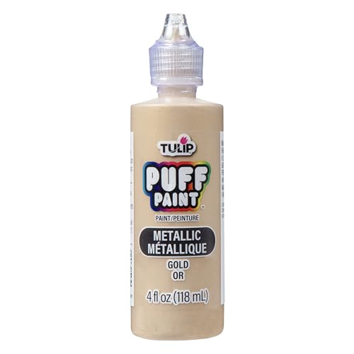 Gold Tulip Metallics Dimensional Fabric Paint 4 Ounces FLMT-9-4 von Tulip