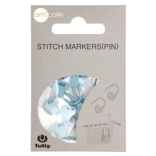 Tulip AC-030E Stitch Markers, Kunststoff, Blue, One Size von Tulip