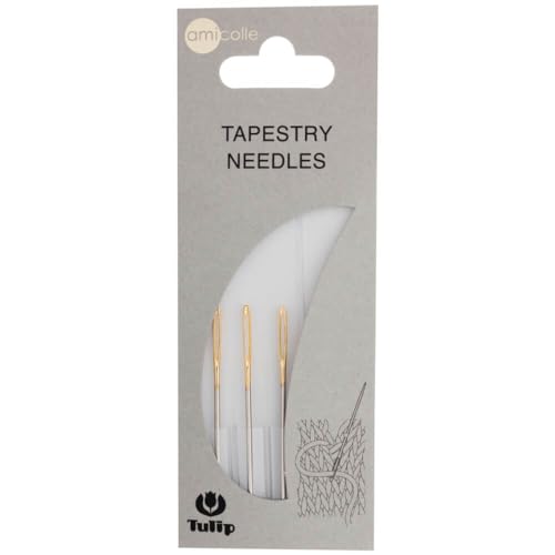 Tulip AC-039E Tapestry Needles, Silver, No.18 (1.24 x 48.5mm) von Tulip