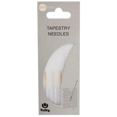 Tulip AC-041E Tapestry Needles, Silver, No.20 (0.89 x 39.5mm) von Tulip