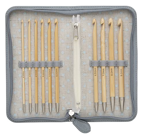Tulip CarryT Interchangeable Bamboo Tunisian Hook Set-Sizes E4 To M13 Tulip CarryT Interchangeable Bamboo Tunisian Hook Set-Sizes E4 To M13 von Tulip