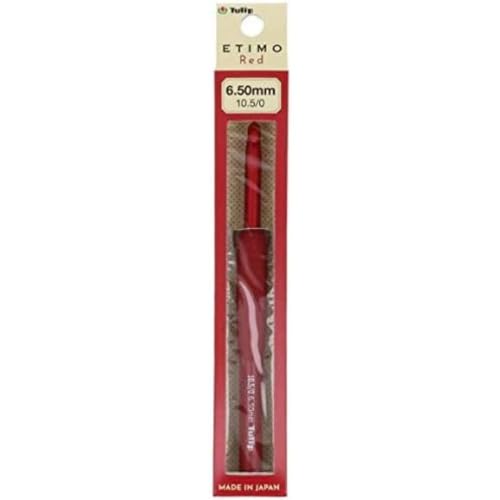 Tulip TED-105E Crochet Hook, Red, 6,5 mm von Tulip