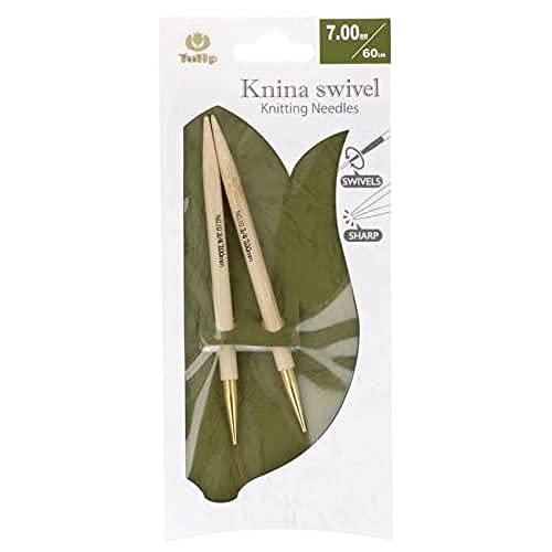 Tulip KS-600700 Stricknadeln, Bamboo, Beige, 60 cm x 7 mm Tulip KS-600700 Stricknadeln, Bamboo, Beige, 60 cm x 7 mm von Tulip