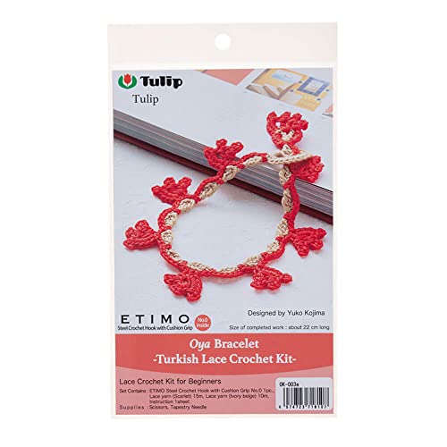 Tulip OK-003E Turkish Lace Crochet, Red, Einheitsgröße von Tulip