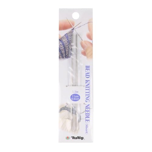 Tulip TBN-011E Knitting Needles, Silver, Kurz von Tulip