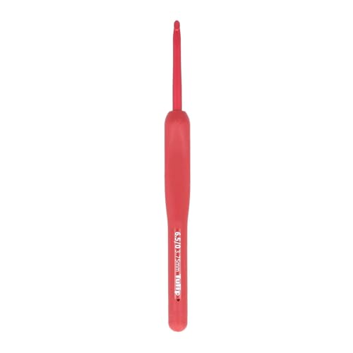 Tulip TED-065E Crochet Hook, Red, 3.75MM von Tulip