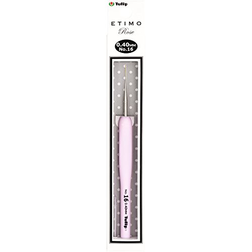 Tulip TEL-16E Crochet Hook, Pink, One Size von Tulip