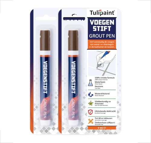 Tulipaint Duopack Fugenstift Braun 5mm Tulipaint Duopack Fugenstift Braun 5mm von Tulipaint