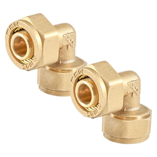 2 Stück 20er Schraubfitting mit DVGW -Bogen 20 x 2,0mm, Schraubfitting Winkel 90° für Mehrschichtverbundrohr und Aluverbundrohr 2 Stück 20er Schraubfitting mit DVGW -Bogen 20 x 2,0mm, Schraubfitting Winkel 90° für Mehrschichtverbundrohr und Aluverbundrohr von Tulov