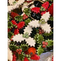 Dreiblättrige Weihnachtsblume - Advent Und Weihnachtsdekoration von TulpeKeramik