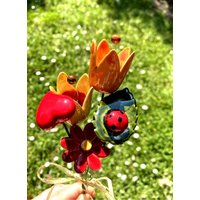 Ein Strauß Liebe - Blumenstrauß Aus Keramik Muttertag von TulpeKeramik
