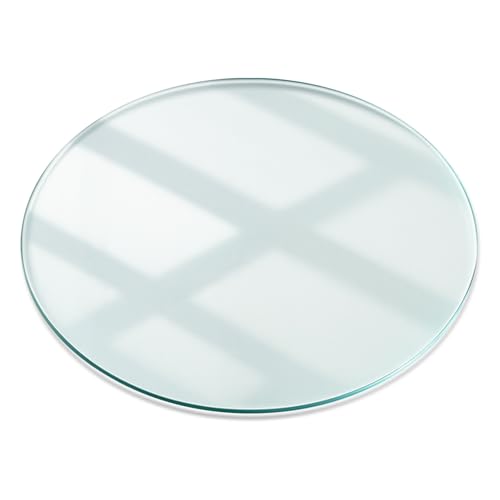 Glasplatte für Tisch ø 60 cm Rund Gehärtetes Glas Transparent mit Pads Dekoration Klarglas Geschliffene Kanten Tafelglas für Küche und Esszimmer Auswechselbare Platte Glasplatte für Tisch ø 60 cm Rund Gehärtetes Glas Transparent mit Pads Dekoration Klarglas Geschliffene Kanten Tafelglas für Küche und Esszimmer Auswechselbare Platte von Tulup