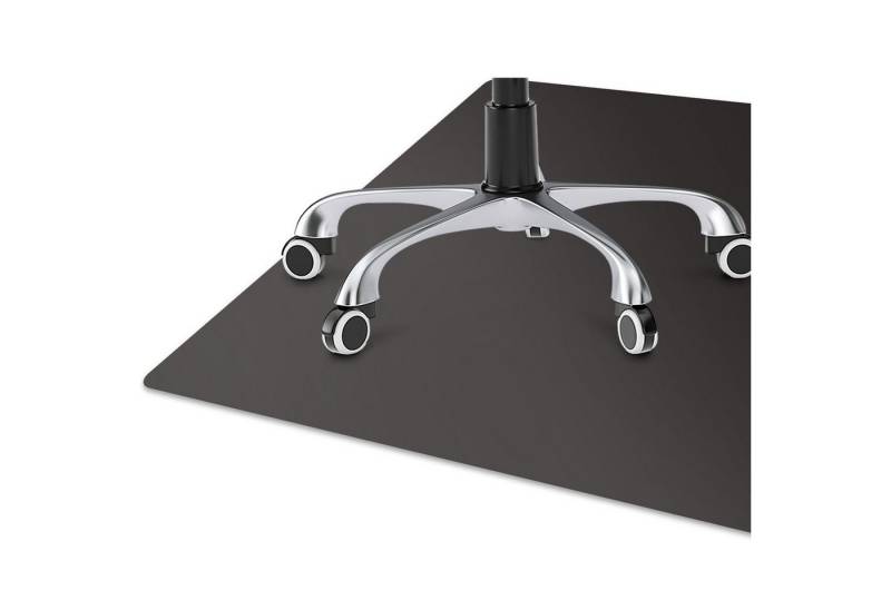 Tulup Bodenschutzmatte Bodenmatte Bürostühle Bürostuhlunterlage XXL Matte PVC 120 cm x 90 cm von Tulup