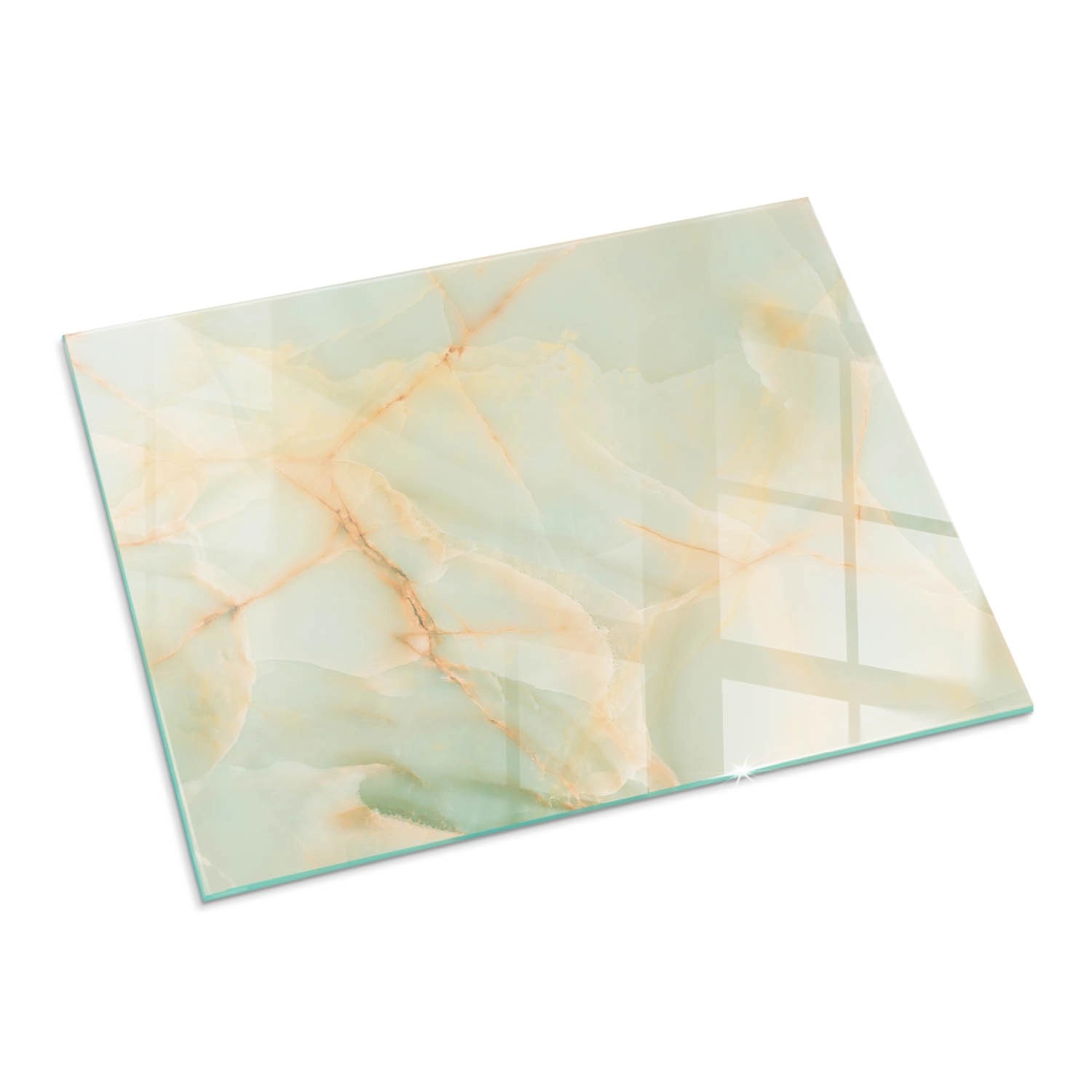 Tulup Glasplatte für Kamin Abstraktes Marmormuster Glas unter Kamin Rechteck 80x60 cm Türkis Glasplatte für Kamin Glasplatte unter Kamin Tulup Glasplatte für Kamin Abstraktes Marmormuster Glas unter Kamin Rechteck 80x60 cm Türkis Glasplatte für Kamin Glasplatte unter Kamin von Tulup