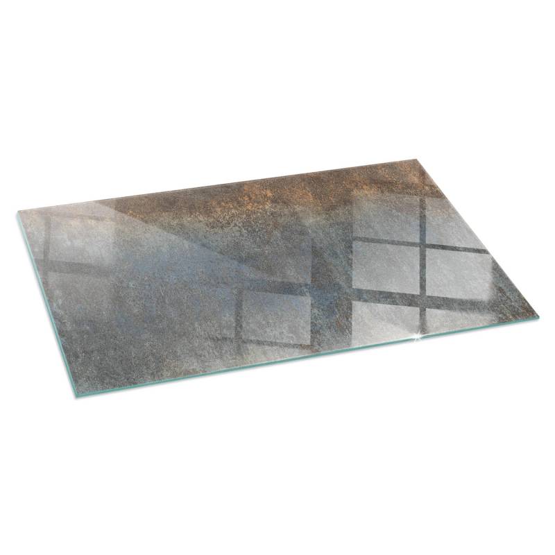 Tulup Glasplatte für Kamin Abstraktes Texturmuster Kaminofen Glas Bodenplatte Rechteck 140x70 cm Braun Glasplatte für Kamin Glas unter Kamin Tulup Glasplatte für Kamin Abstraktes Texturmuster Kaminofen Glas Bodenplatte Rechteck 140x70 cm Braun Glasplatte für Kamin Glas unter Kamin von Tulup