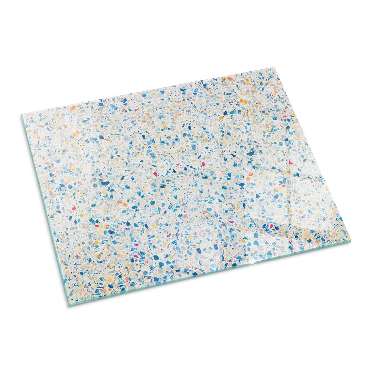 Tulup Glasplatte für Kamin Abstraktes Texturmuster Kaminofen Glas Bodenplatte Rechteck 80x60 cm Weiß Glasplatte für Kamin Glas unter Kamin Tulup Glasplatte für Kamin Abstraktes Texturmuster Kaminofen Glas Bodenplatte Rechteck 80x60 cm Weiß Glasplatte für Kamin Glas unter Kamin von Tulup