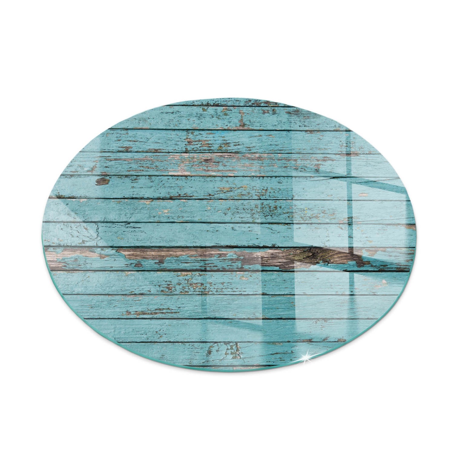 Tulup Glasplatte für Kamin Bretter im Rustikalen Stil Glasplatte unter Kaminöfen Runden 60x60 cm Türkis Glasplatte für Kamin Glas unter Kamin Tulup Glasplatte für Kamin Bretter im Rustikalen Stil Glasplatte unter Kaminöfen Runden 60x60 cm Türkis Glasplatte für Kamin Glas unter Kamin von Tulup