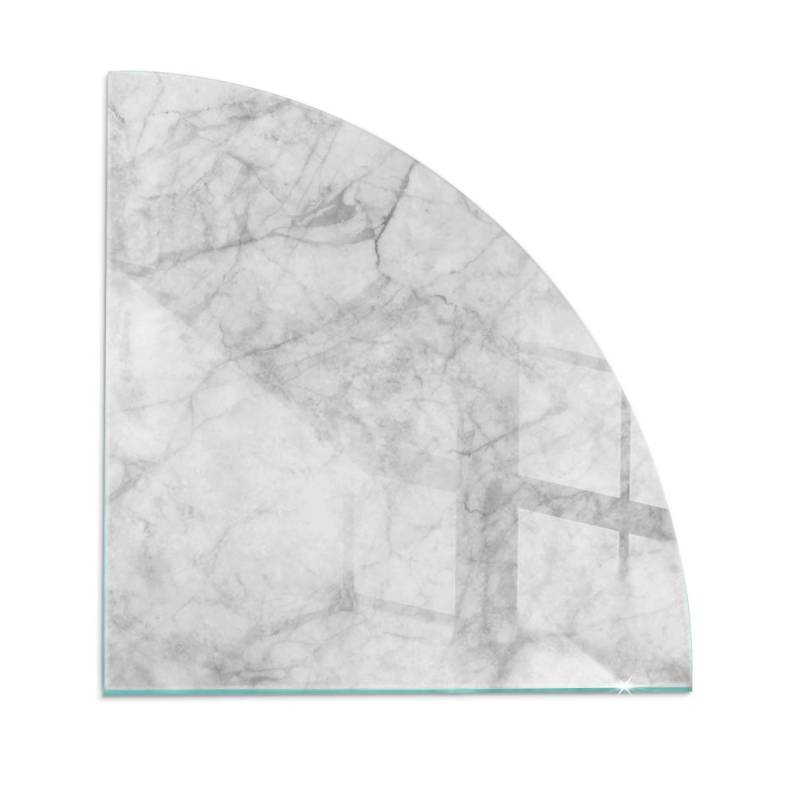 Tulup Glasplatte für Kamin Marmorstrukturmuster Glas unter Kamin Quartal 100x100 cm Grau Glasplatte für Kamin Glasplatte unter Kamin Tulup Glasplatte für Kamin Marmorstrukturmuster Glas unter Kamin Quartal 100x100 cm Grau Glasplatte für Kamin Glasplatte unter Kamin von Tulup