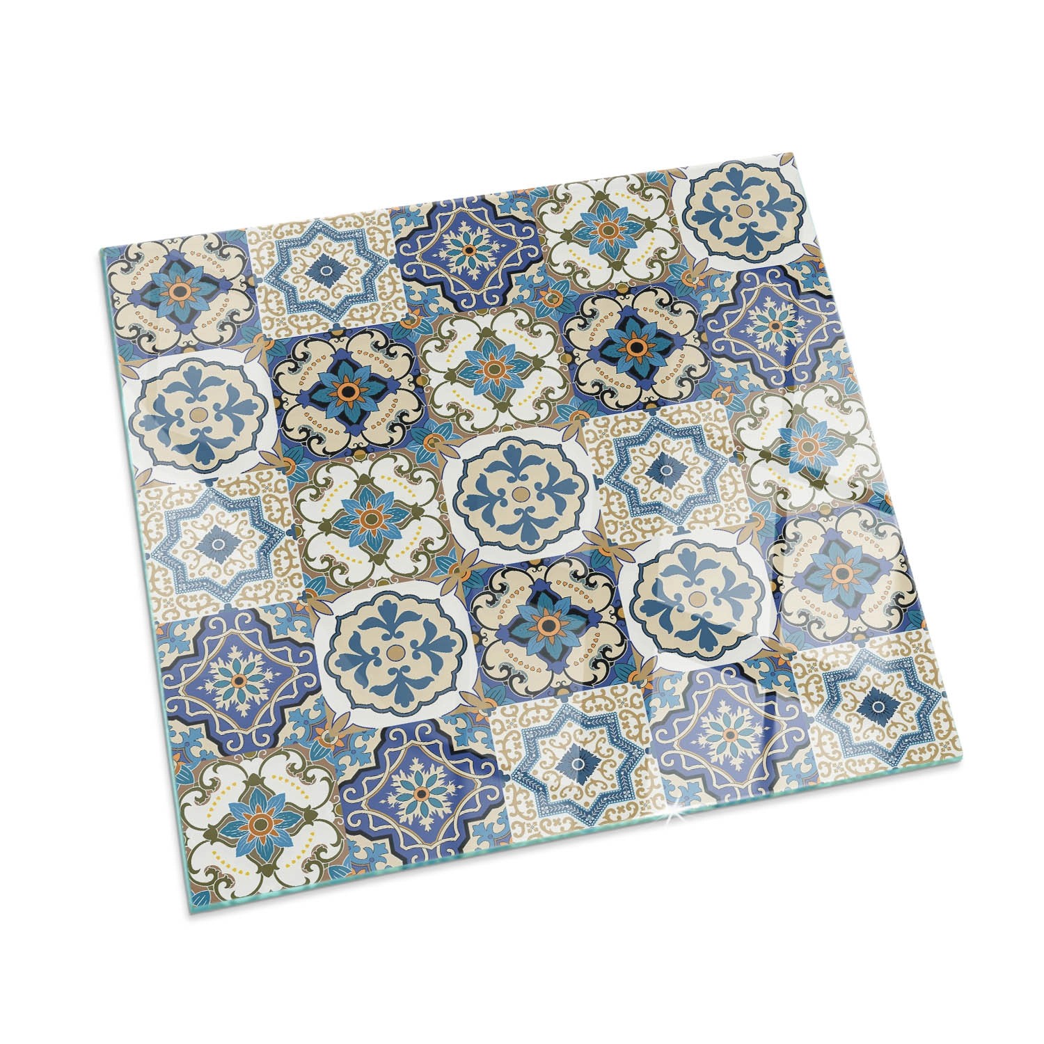 Tulup Glasplatte für Kamin Mosaikmuster mit Blumen Vorlegeplatte für Kaminöfen Quadrat 50x50 cm Blau Glasplatte für Kamin Bodenplatte Glas für Ofen Tulup Glasplatte für Kamin Mosaikmuster mit Blumen Vorlegeplatte für Kaminöfen Quadrat 50x50 cm Blau Glasplatte für Kamin Bodenplatte Glas für Ofen von Tulup