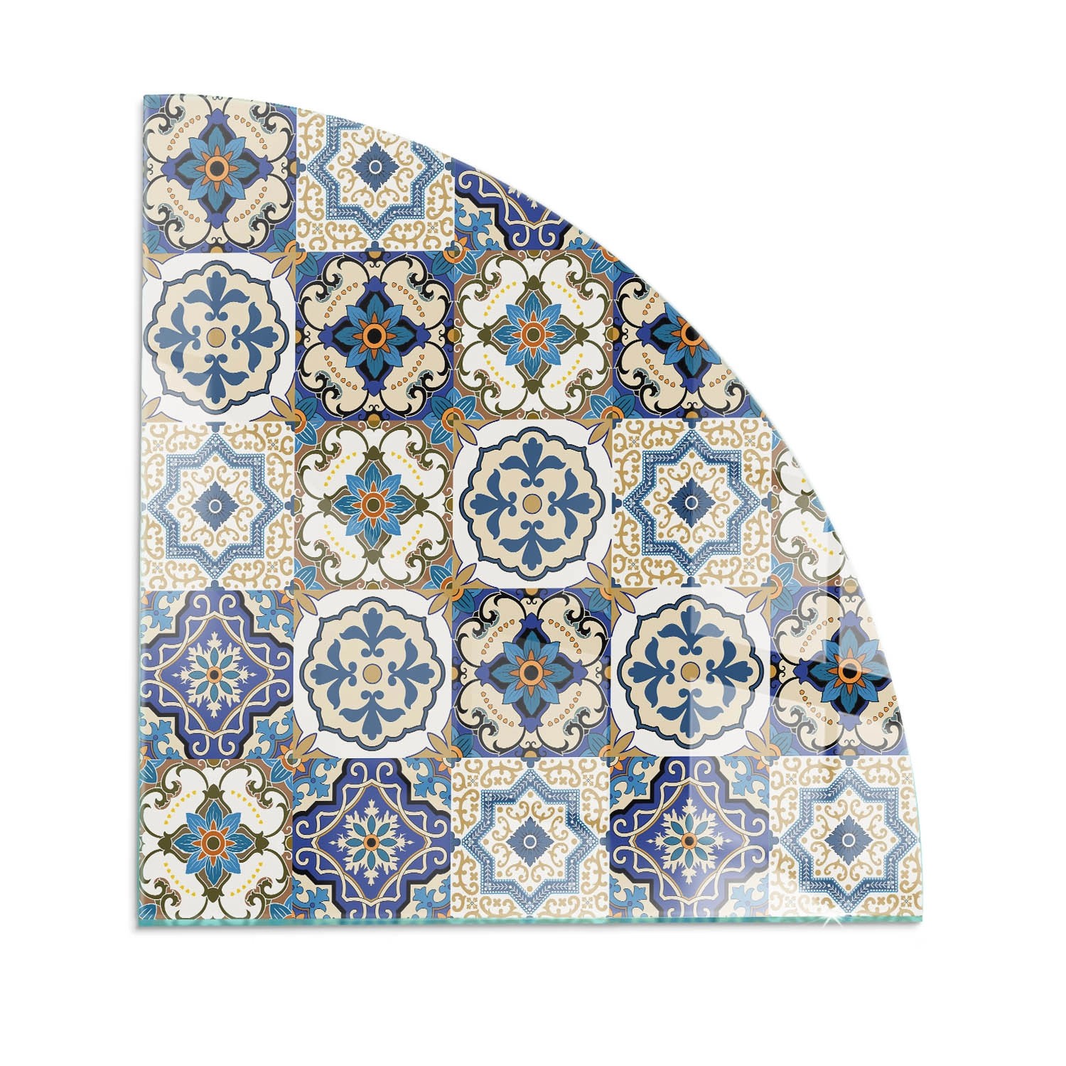 Tulup Glasplatte für Kamin Mosaikmuster mit Blumen Vorlegeplatte für Kaminöfen Quartal 100x100 cm Blau Glasplatte für Kamin Bodenplatte Glas für Ofen Tulup Glasplatte für Kamin Mosaikmuster mit Blumen Vorlegeplatte für Kaminöfen Quartal 100x100 cm Blau Glasplatte für Kamin Bodenplatte Glas für Ofen von Tulup