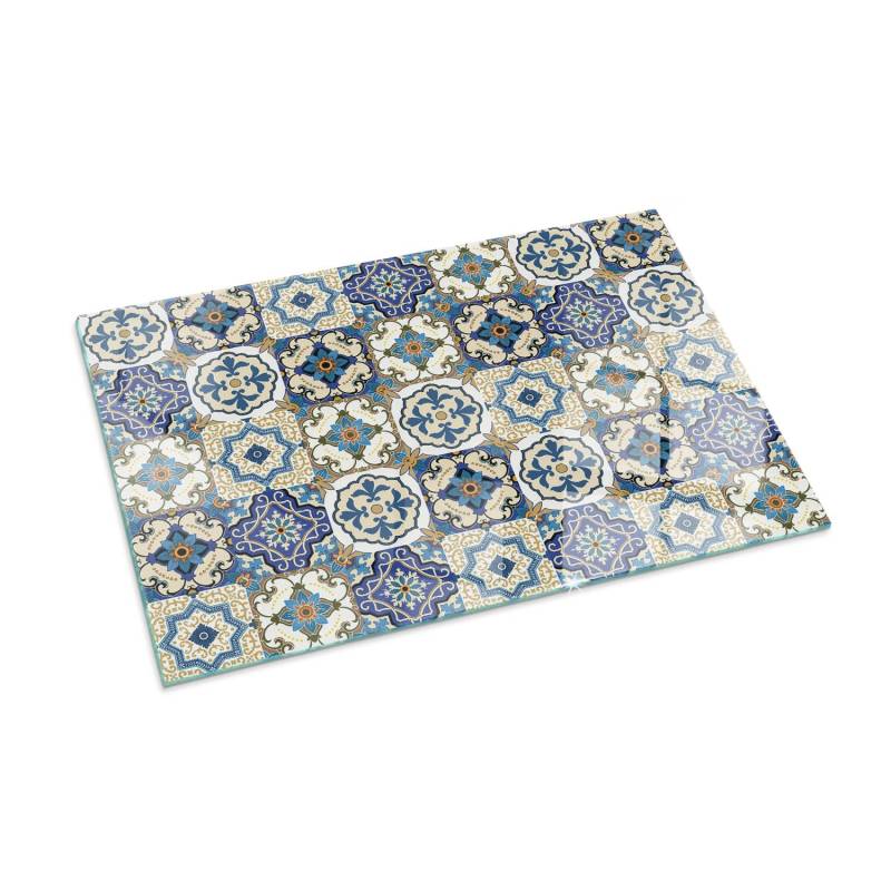 Tulup Glasplatte für Kamin Mosaikmuster mit Blumen Vorlegeplatte für Kaminöfen Rechteck 100x70 cm Blau Glasplatte für Kamin Bodenplatte Glas für Ofen Tulup Glasplatte für Kamin Mosaikmuster mit Blumen Vorlegeplatte für Kaminöfen Rechteck 100x70 cm Blau Glasplatte für Kamin Bodenplatte Glas für Ofen von Tulup
