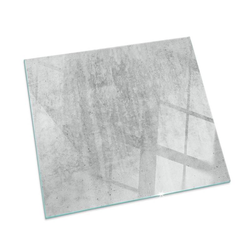 Tulup Glasplatte für Kamin Rohbetonstruktur Kaminofen Glas Bodenplatte Quadrat 50x50 cm Grau Glasplatte für Kamin Glasbodenplatte für Kaminöfen Tulup Glasplatte für Kamin Rohbetonstruktur Kaminofen Glas Bodenplatte Quadrat 50x50 cm Grau Glasplatte für Kamin Glasbodenplatte für Kaminöfen von Tulup