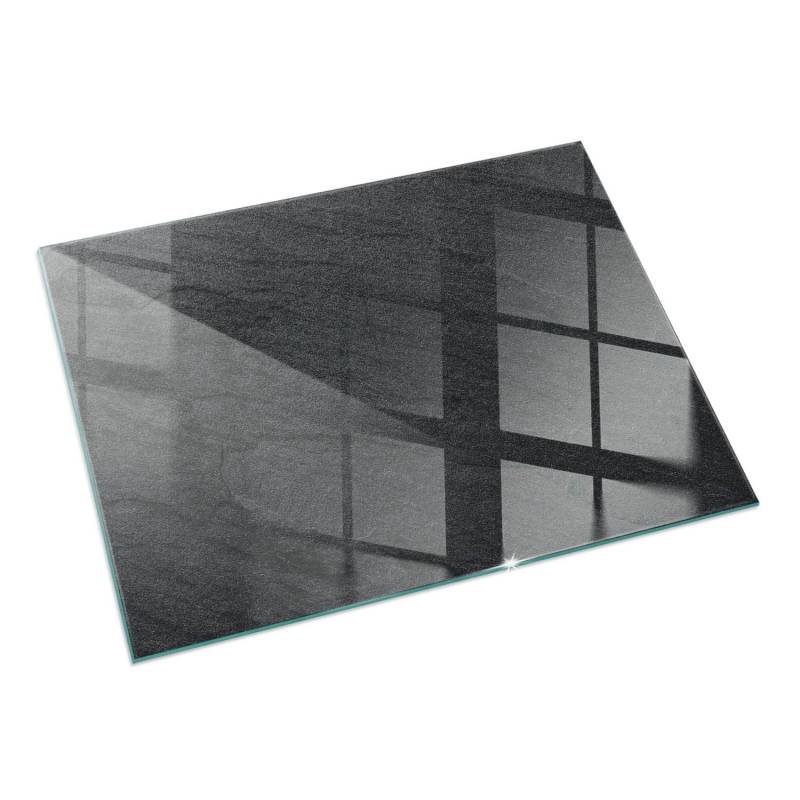 Tulup Glasplatte für Kamin Steinoberflächenstruktur Bodenplatte Glas für Ofen Rechteck 60x40 cm Schwarz Glasplatte für Kamin Glas unter Kamin Tulup Glasplatte für Kamin Steinoberflächenstruktur Bodenplatte Glas für Ofen Rechteck 60x40 cm Schwarz Glasplatte für Kamin Glas unter Kamin von Tulup