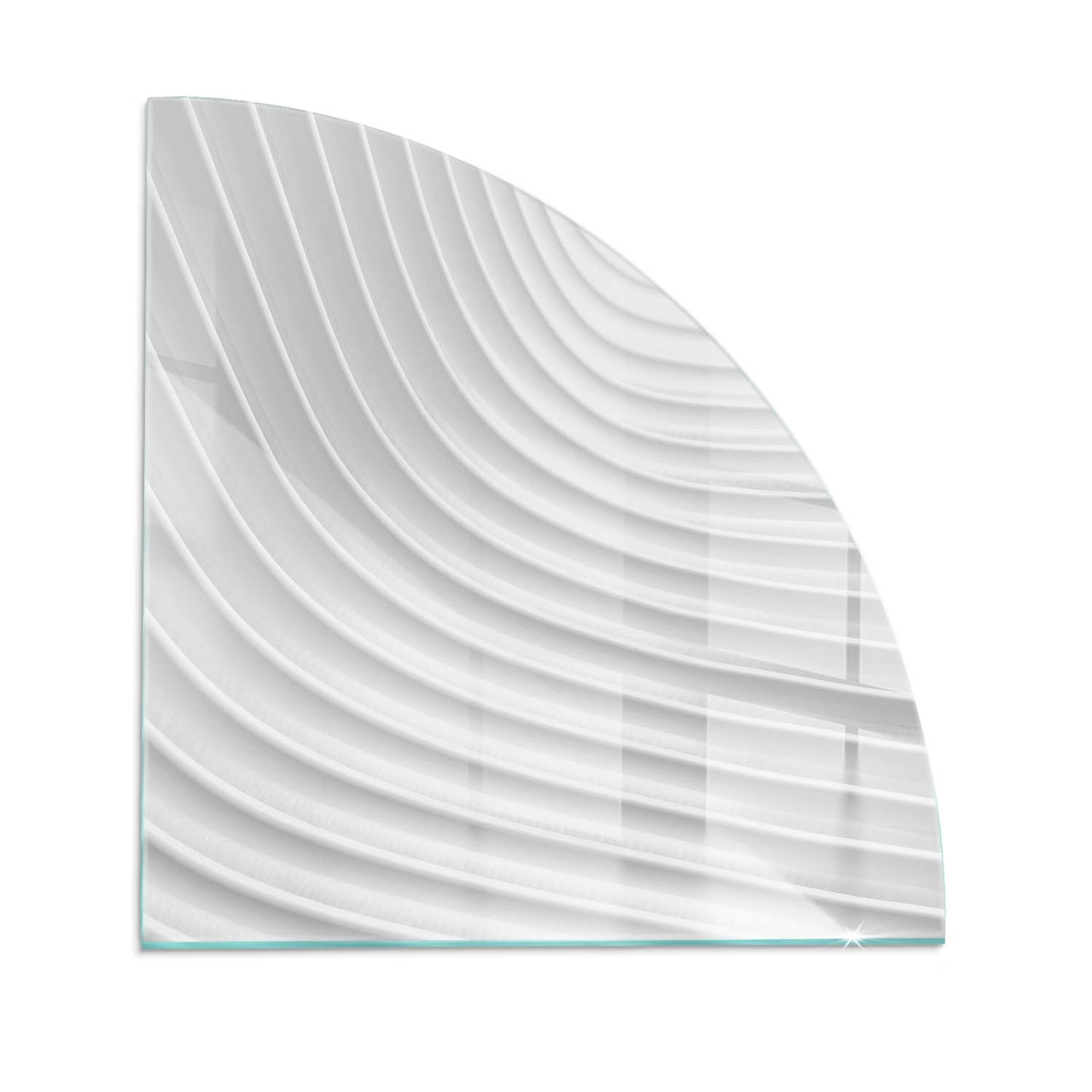 Tulup Glasplatte für Kamin Wellen Zarter Linien Bodenplatte Glas für Ofen Quartal 100x100 cm Weiß Glasplatte für Kamin Kaminofen Glas Bodenplatte Tulup Glasplatte für Kamin Wellen Zarter Linien Bodenplatte Glas für Ofen Quartal 100x100 cm Weiß Glasplatte für Kamin Kaminofen Glas Bodenplatte von Tulup