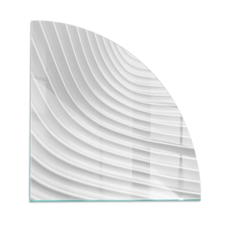 Tulup Glasplatte für Kamin Wellen Zarter Linien Bodenplatte Glas für Ofen Quartal 100x100 cm Weiß Glasplatte für Kamin Kaminofen Glas Bodenplatte Tulup Glasplatte für Kamin Wellen Zarter Linien Bodenplatte Glas für Ofen Quartal 100x100 cm Weiß Glasplatte für Kamin Kaminofen Glas Bodenplatte von Tulup