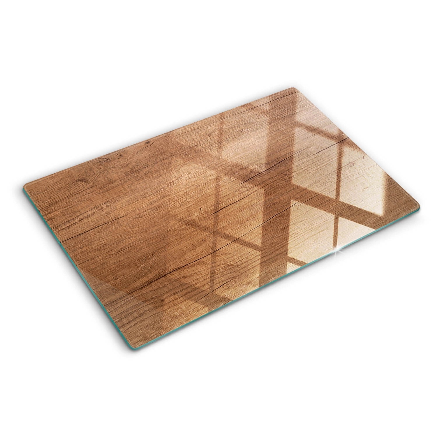 Tulup Herdabdeckplatte 80x52 cm Schneidebrett Glas Schutzplatte Küchenutensilien Spritzschutz Abdeckung Holz von Tulup