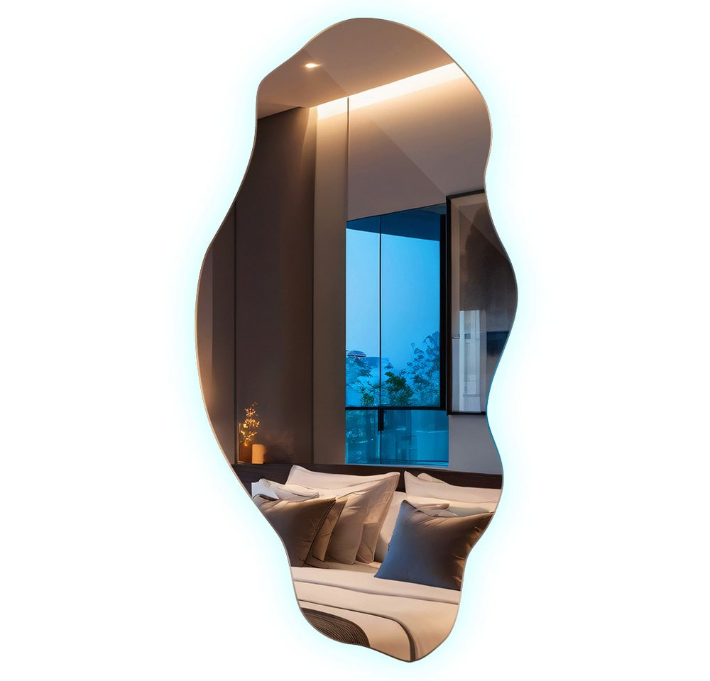 Tulup LED-Lichtspiegel Wandspiegel Dekorativer Moderner LED-Spiegel mit Unregelmäßiger Form Tulup LED-Lichtspiegel Wandspiegel Dekorativer Moderner LED-Spiegel mit Unregelmäßiger Form von Tulup