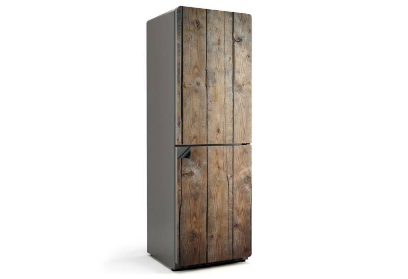 Tulup Magnetfolie Kühlschrank Magnetmatte Holzbretter Magnetfolie für den Kühlschrank von Tulup