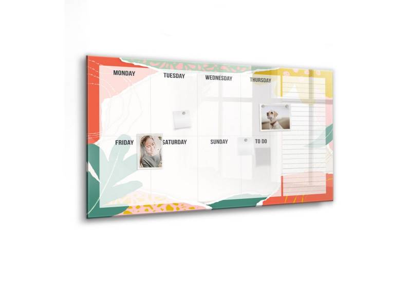 Tulup Magnettafel Magnetpinnwand Memoboard 120x60cm 5 Magnete, Marker und Schwamm Tulup Magnettafel Magnetpinnwand Memoboard 120x60cm 5 Magnete, Marker und Schwamm von Tulup