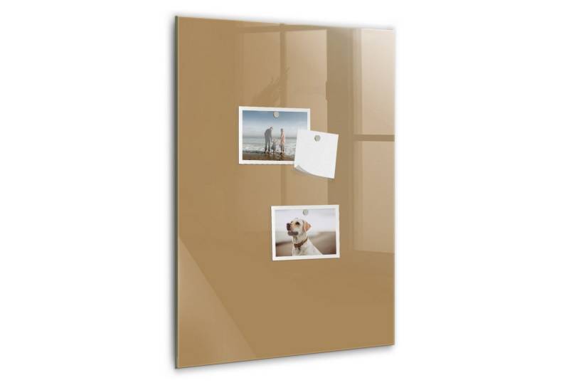 Tulup Magnettafel Memoboard aus Glas Notiztafel mit 5 Magneten, Marker und Schwamm von Tulup