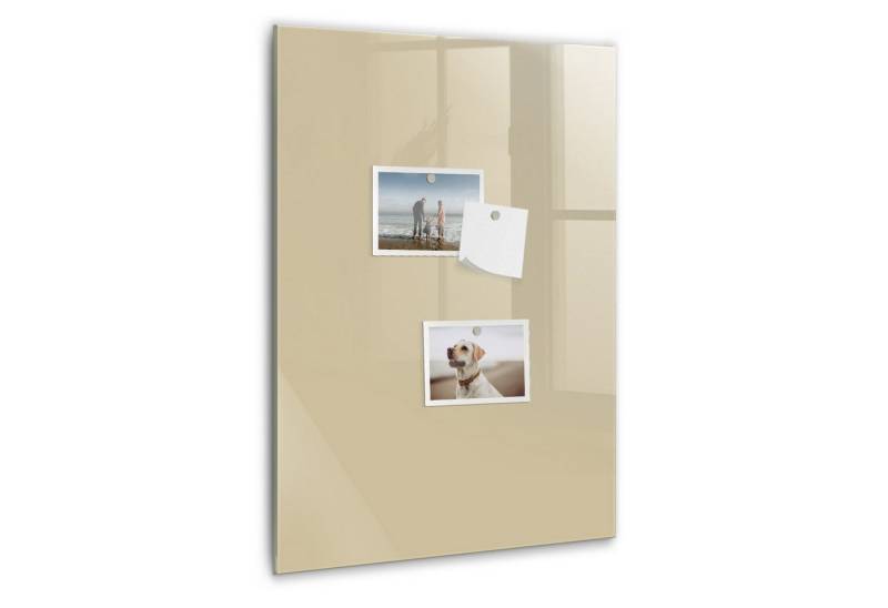 Tulup Magnettafel Memoboard aus Glas Notiztafel mit 5 Magneten, Marker und Schwamm von Tulup