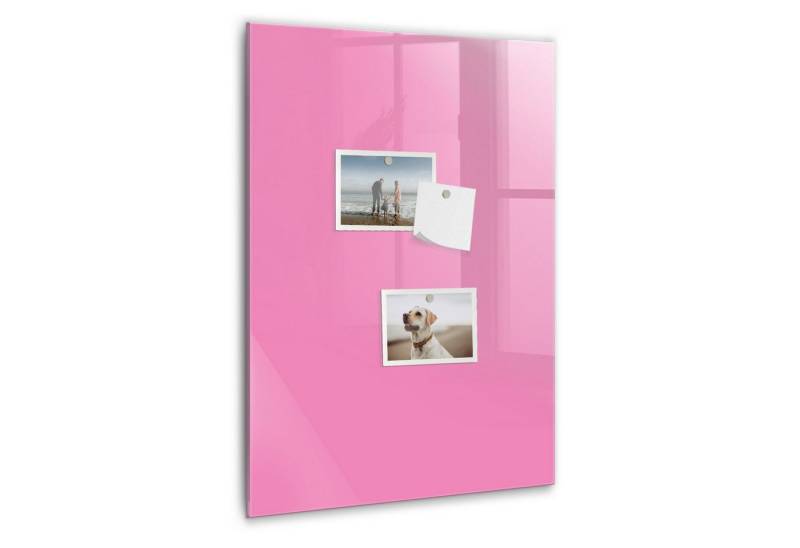 Tulup Magnettafel Memoboard aus Glas Notiztafel mit 5 Magneten, Marker und Schwamm von Tulup