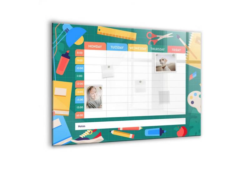 Tulup Magnettafel Wochenplaner 100x70 cm Zusätzlich 5 Magnete, Marker und Schwamm Tulup Magnettafel Wochenplaner 100x70 cm Zusätzlich 5 Magnete, Marker und Schwamm von Tulup