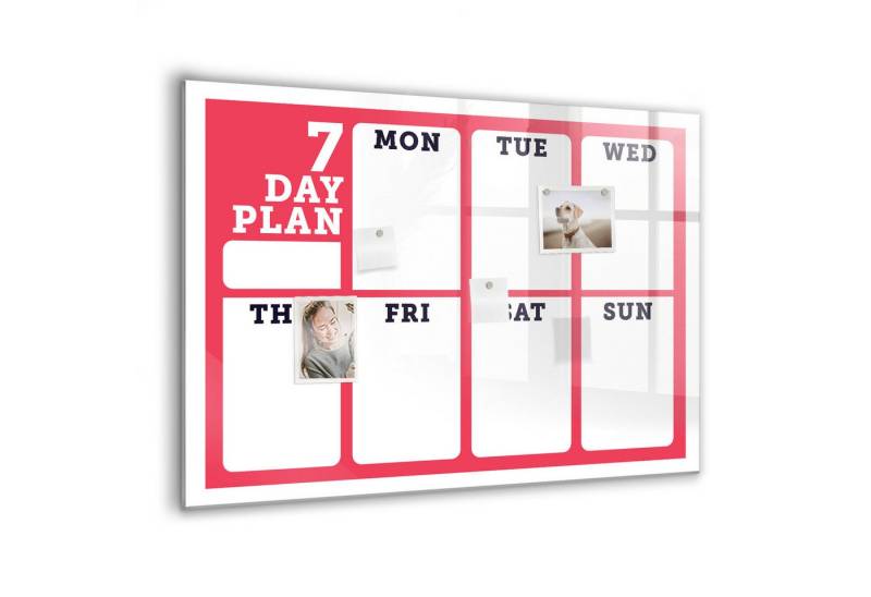 Tulup Magnettafel Wochenplaner 100x70 cm Zusätzlich 5 Magnete, Marker und Schwamm Tulup Magnettafel Wochenplaner 100x70 cm Zusätzlich 5 Magnete, Marker und Schwamm von Tulup