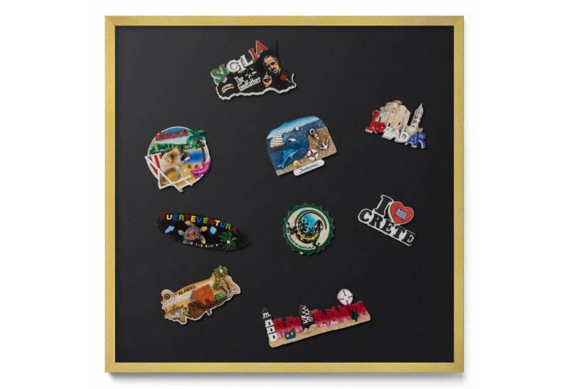 Tulup Magnettafel mit goldenem Rahmen, verschiedenen Farben, für Zuhause und Büro, Magnetisches Memoboard Dekorative für Erinnerungen Tulup Magnettafel mit goldenem Rahmen, verschiedenen Farben, für Zuhause und Büro, Magnetisches Memoboard Dekorative für Erinnerungen von Tulup