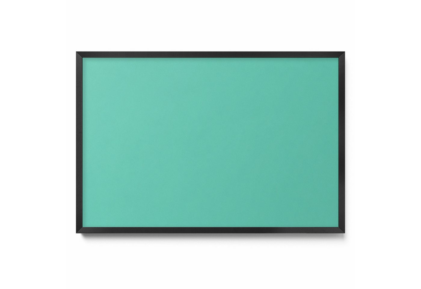 Tulup Magnettafel mit schwarzem Rahmen, einfarbigen Farben, für das Homeoffice, Magnetisches Memoboard Dekorative für Erinnerungen von Tulup