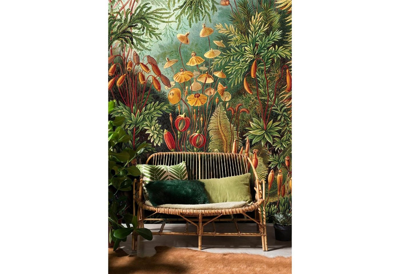 Tulup Mustertapete Tepete Amazonas-Dschungel Wand Fototapete XXL, botanisch Tulup Mustertapete Tepete Amazonas-Dschungel Wand Fototapete XXL, botanisch von Tulup