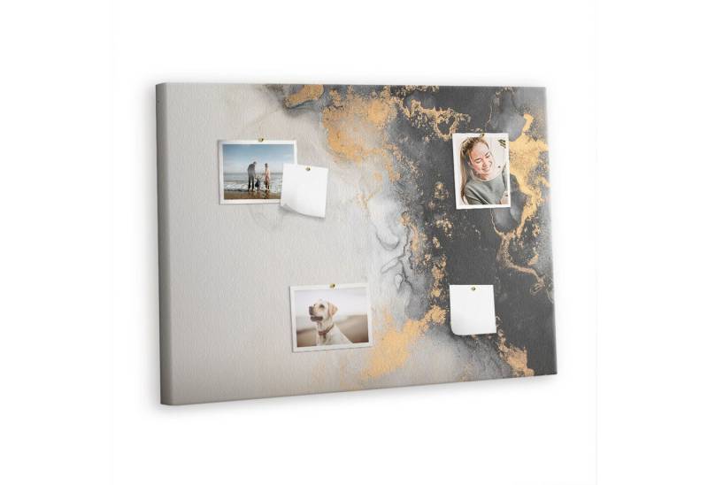 Tulup Pinnwand Abstrakt Memoboard Korktafel XXL 100 cm x 70 cm mit 100 Stk. Pinnadeln Tulup Pinnwand Abstrakt Memoboard Korktafel XXL 100 cm x 70 cm mit 100 Stk. Pinnadeln von Tulup