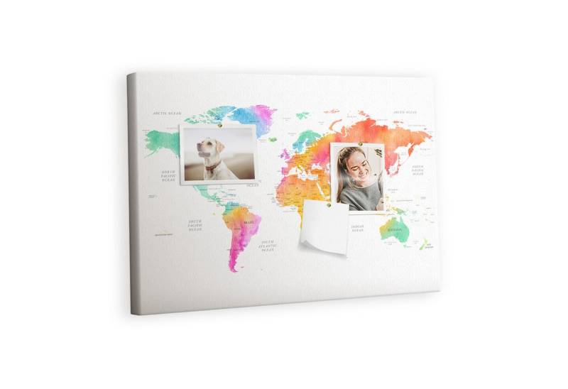 Tulup Pinnwand Korkplatte Tafel ohne Rahmen Dekorative - 60x40 cm 100 Stk. Pinnadeln Tulup Pinnwand Korkplatte Tafel ohne Rahmen Dekorative - 60x40 cm 100 Stk. Pinnadeln von Tulup