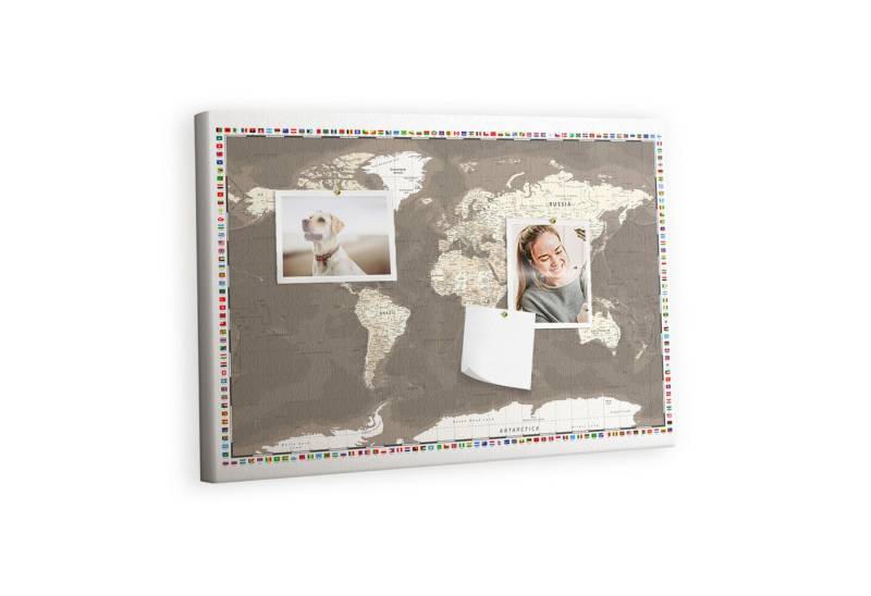 Tulup Pinnwand Korkplatte Tafel ohne Rahmen Dekorative - 60x40 cm 100 Stk. Pinnadeln Tulup Pinnwand Korkplatte Tafel ohne Rahmen Dekorative - 60x40 cm 100 Stk. Pinnadeln von Tulup