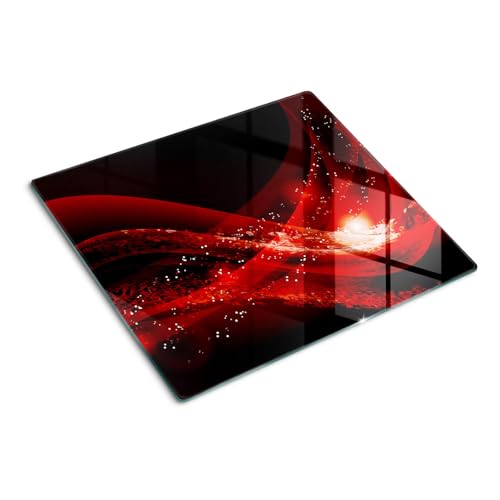 Schneidbrett Glas 60x52 cm für die Küche Plastikfrei Dünn Glasplatte Hitzebeständig Rutschfest Silikonfüße Lebensmittelecht Dekorativ Antibakteriell Gehärtetes Glas - Abstrakt Schneidbrett Glas 60x52 cm für die Küche Plastikfrei Dünn Glasplatte Hitzebeständig Rutschfest Silikonfüße Lebensmittelecht Dekorativ Antibakteriell Gehärtetes Glas - Abstrakt von Tulup