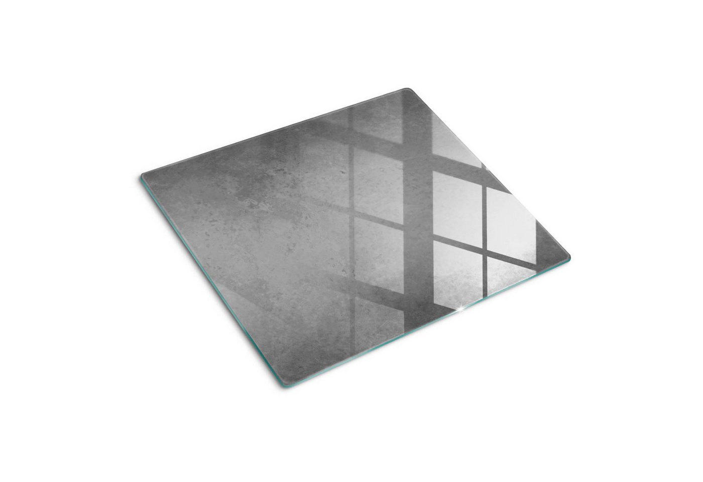 Tulup Schneidebrett Herdabdeckplatte Gehärtetes Glas Spritzschutz Kochplattenabdeckung, (1-St), Grau - Beton von Tulup