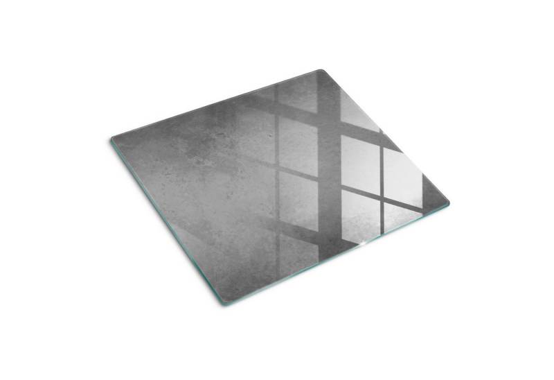 Tulup Schneidebrett Herdabdeckplatte Gehärtetes Glas Spritzschutz Kochplattenabdeckung, (1-St), Grau - Beton von Tulup