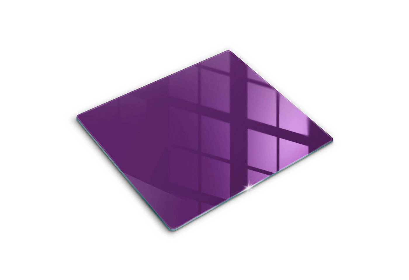 Tulup Schneidebrett Unifarben Gehärtetes Glas Minimalistisch Abdeckung Spritzschutz, Rechteckig 60x52 cm Tulup Schneidebrett Unifarben Gehärtetes Glas Minimalistisch Abdeckung Spritzschutz, Rechteckig 60x52 cm von Tulup