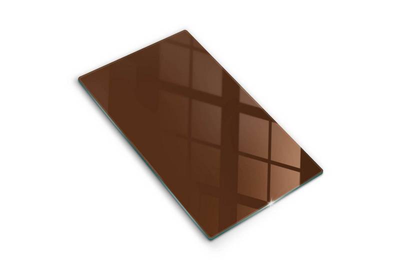 Tulup Schneidebrett Unifarben Herdabdeckplatte Gehärtetes Glas Kochplattenabdeckung, (1-St), Rechteckig 30x52 cm von Tulup